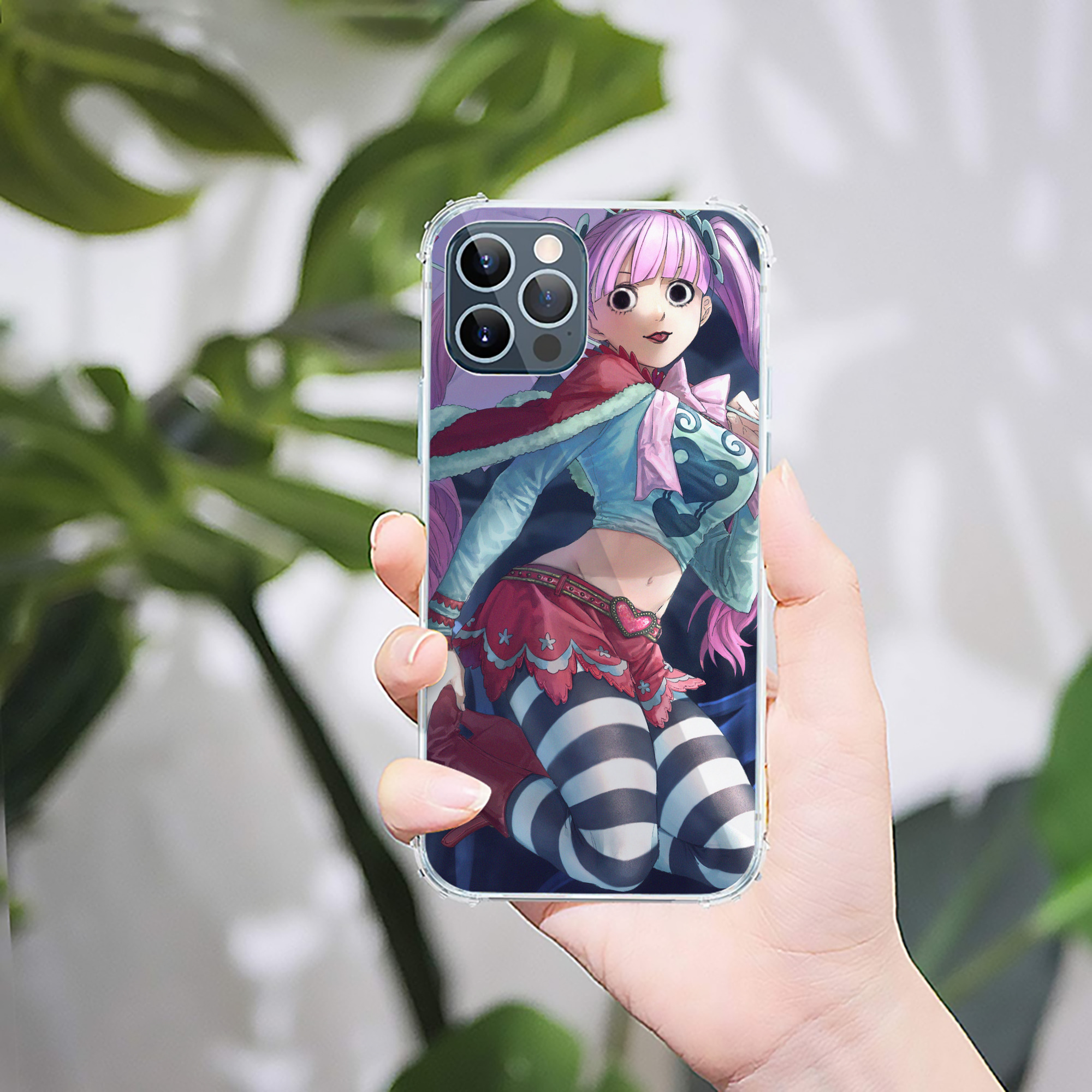 （画像用） ワンピース ONE PIECE 【iPhone 12シリーズ対応】透明スマホケース（クリアソフトケース）